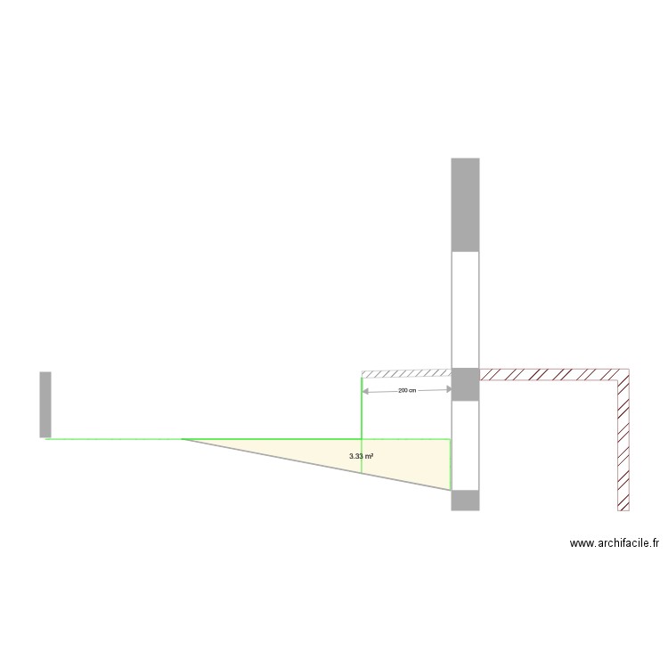 COUPE GARAGE 2. Plan de 0 pièce et 0 m2