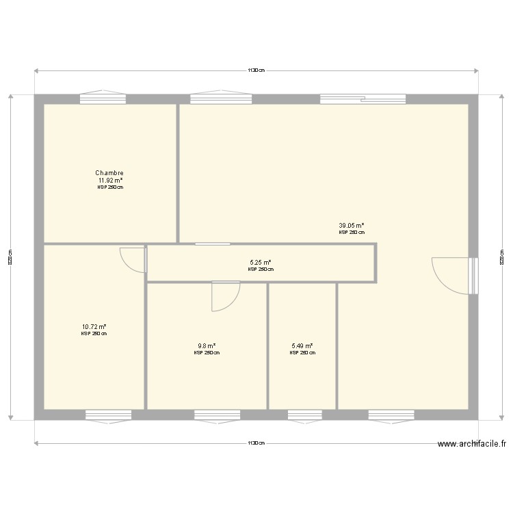 Maison Soazig. Plan de 0 pièce et 0 m2
