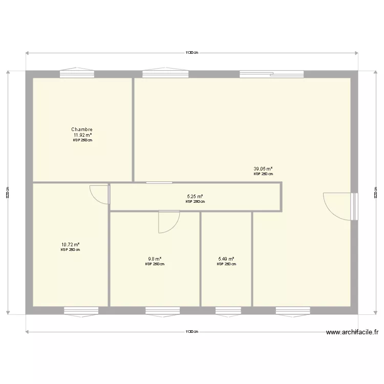 Maison Soazig. Plan de Maison Soazig. Plan de