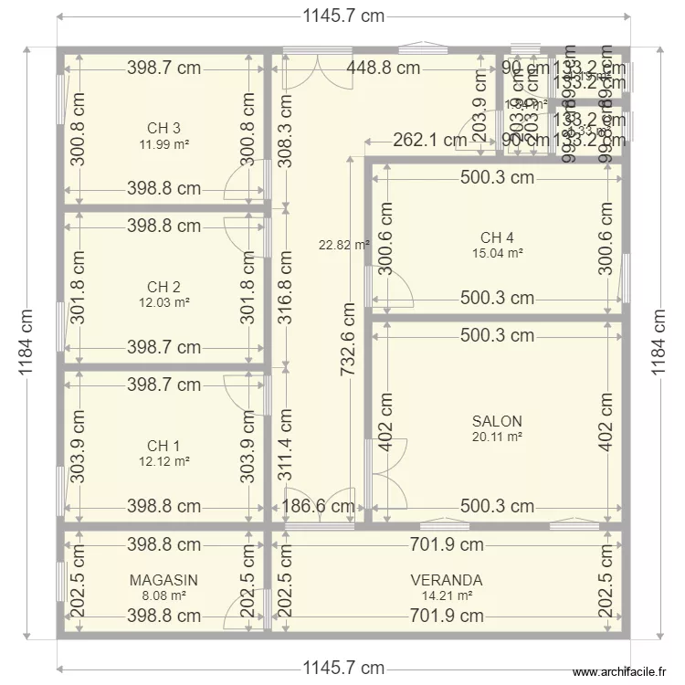 NIAMBOURE 4. Plan de 
