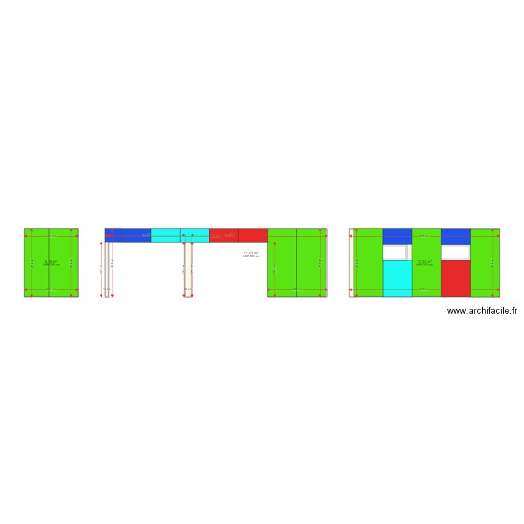 garage placo. Plan de 0 pièce et 0 m2