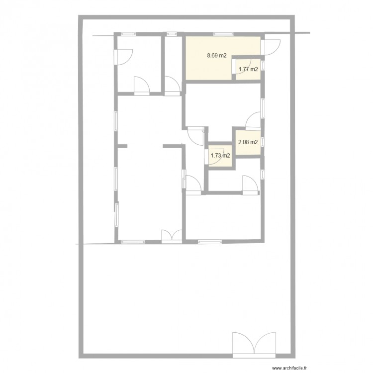 Essai FRANCK 1. Plan de 0 pièce et 0 m2