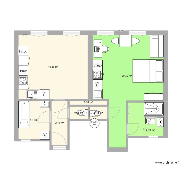 plan B le dôme . Plan de 0 pièce et 0 m2