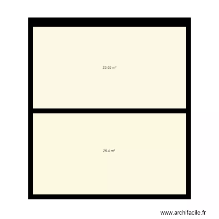 Maison individuel &eacute;tage. Plan de 