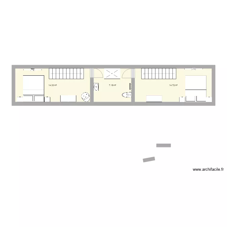 Mezzanine marciano. Plan de 