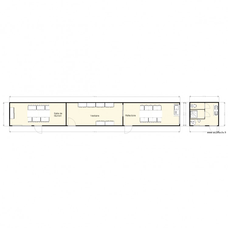 bertoni peron jardin de Thalia. Plan de 0 pièce et 0 m2