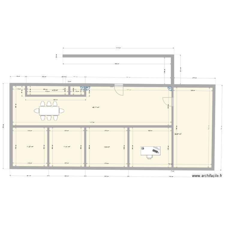 bureau merode par helene kbc. Plan de 0 pièce et 0 m2