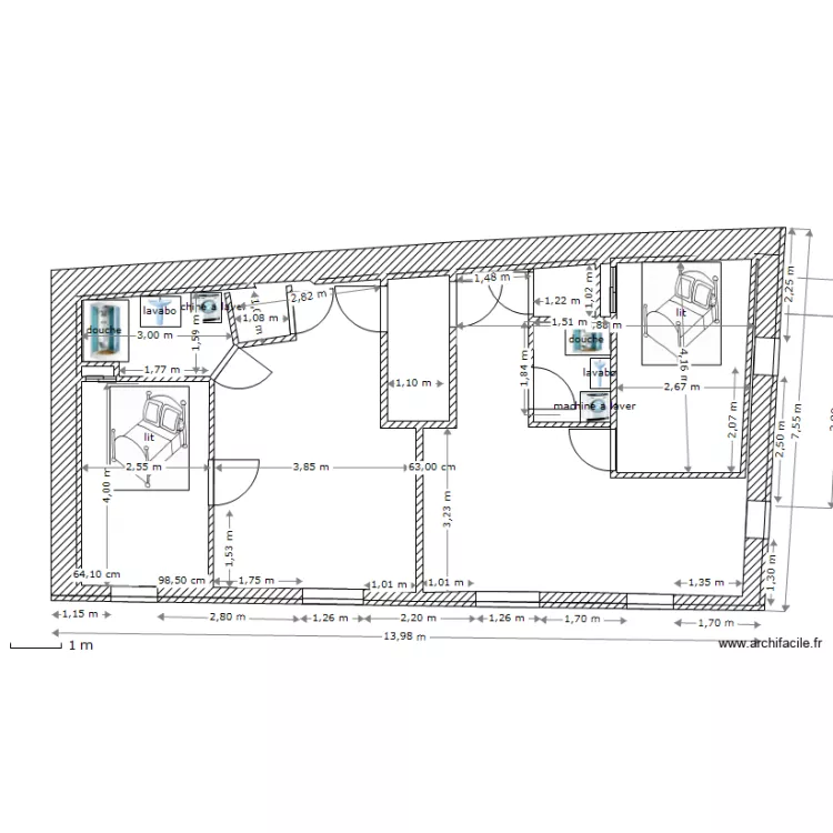 1 Etage. Plan de 1 Etage. Plan de
