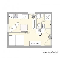 Appartement 1er étage droit vide