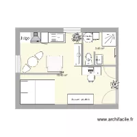 Appartement 1er &eacute;tage droit vide