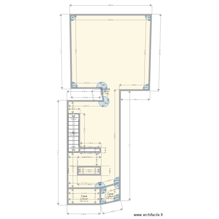 ZADIG et VOLTAIRE cave. Plan de 0 pièce et 0 m2