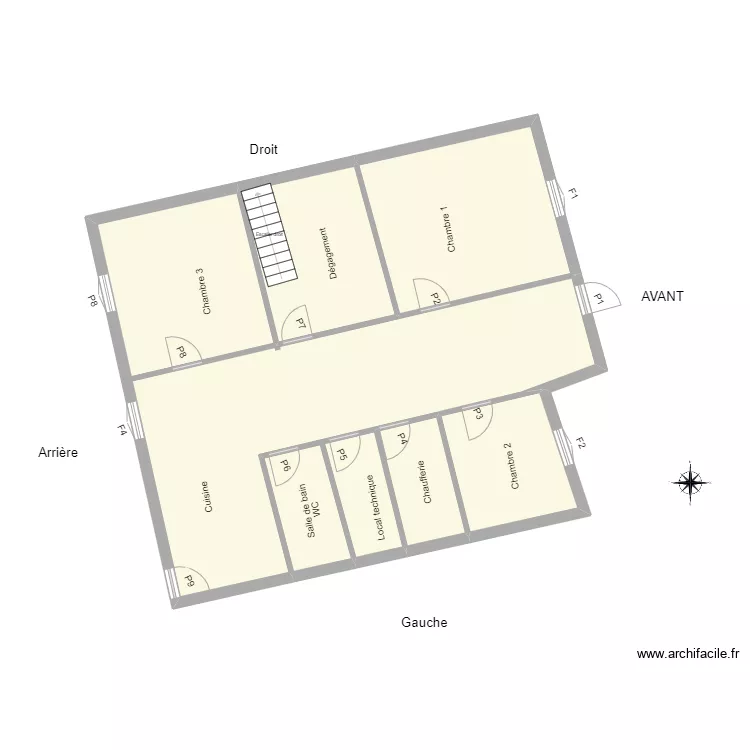 OUAKNIN SS SOL . Plan de 