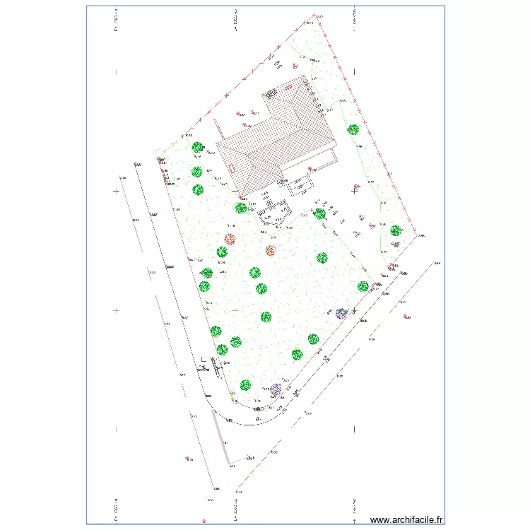 croquis jardin muscadelle. Plan de croquis jardin muscadelle. Plan de