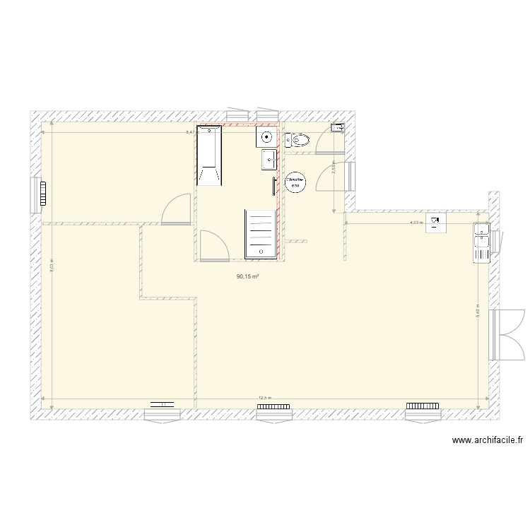 LEFEVER Celine. Plan de 0 pièce et 0 m2