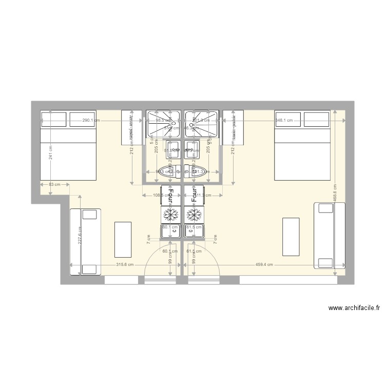 courtois. Plan de 0 pièce et 0 m2