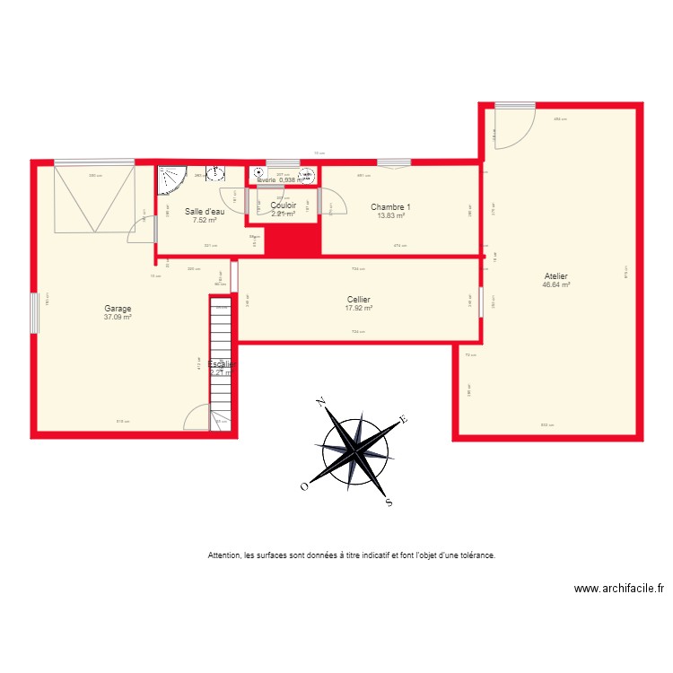 BI2148 PLAN SOUS SOL. Plan de 0 pièce et 0 m2