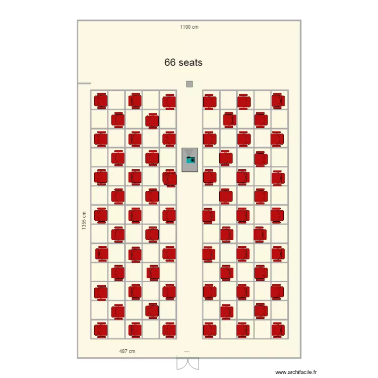 salle 3eme etage size. Plan de 