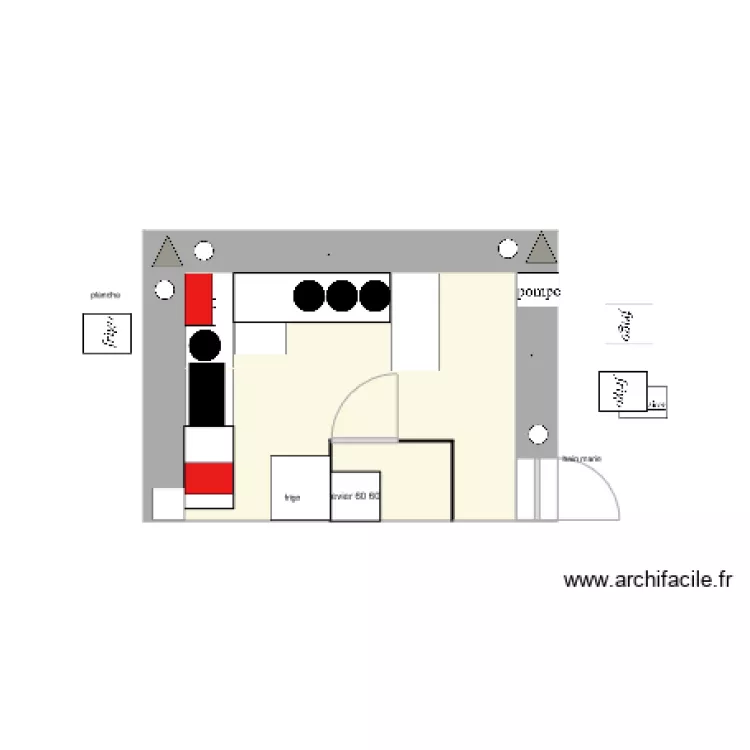 salon2018 plan comptoir. Plan de 