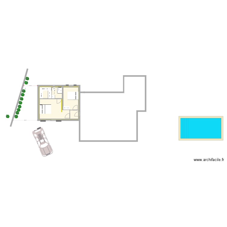 EXTENSION PLU. Plan de 0 pièce et 0 m2