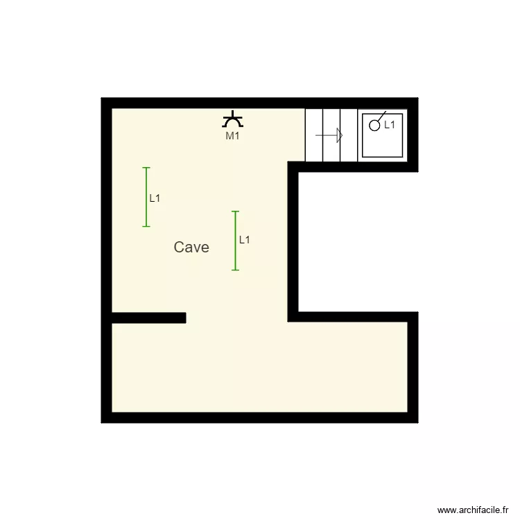 Sch&eacute;ma mickael 3. Plan de 