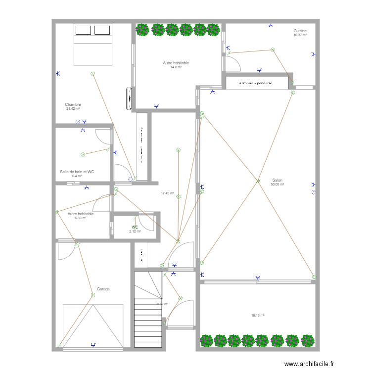 Plan mamelles. Plan de 0 pièce et 0 m2