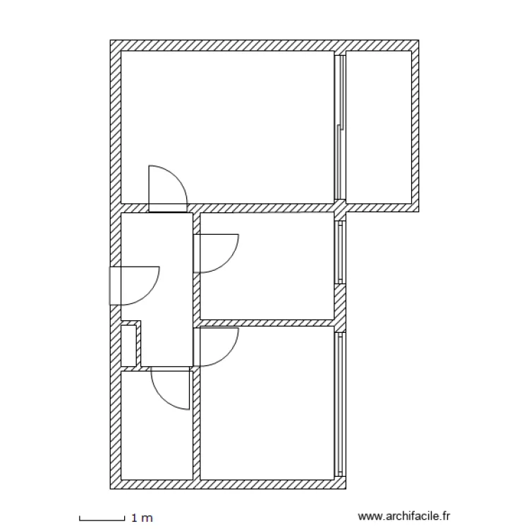 HORNECKER - STRASBOURG. Plan de 