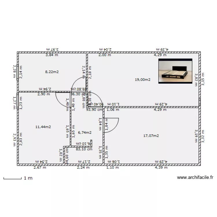 combles divisé 3. Plan de combles divisé 3. Plan de