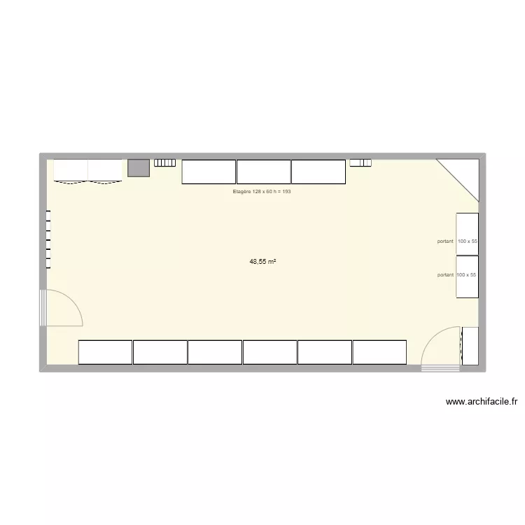 Saint Vincent de Paul. Plan de 