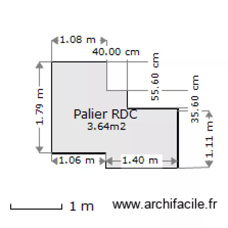 Palier RDC. Plan de Palier RDC. Plan de