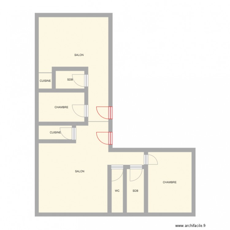 LA BRISE. Plan de 0 pièce et 0 m2