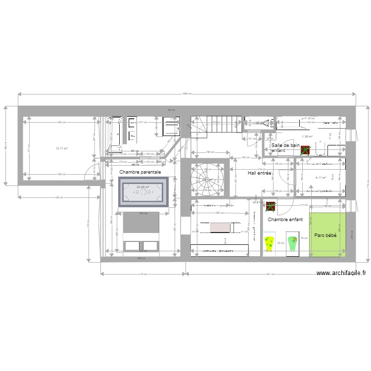 concorde 3ème Bis. Plan de 0 pièce et 0 m2