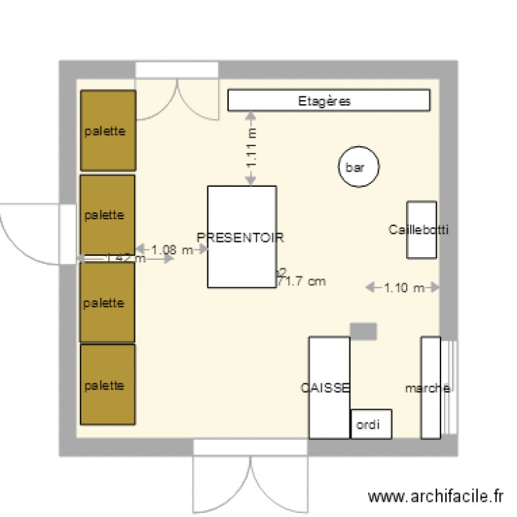 caveau003. Plan de 0 pièce et 0 m2