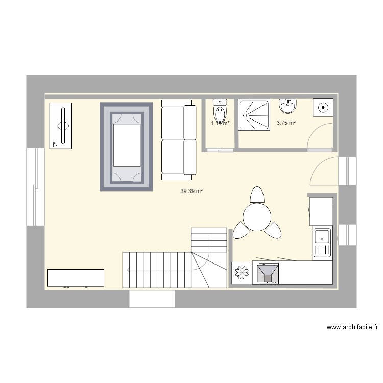 plan maison. Plan de 0 pièce et 0 m2