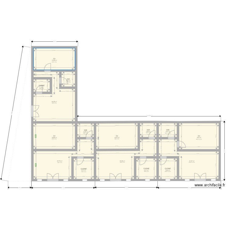 PLANDOUALA. Plan de 0 pièce et 0 m2