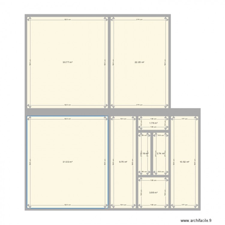 csok. Plan de 0 pièce et 0 m2