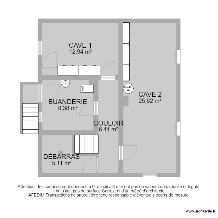 BI 12464 - . Plan de 44 pièces et 324 m2