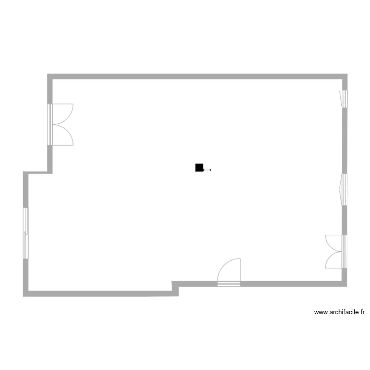 Sans cloison ni cotes. Plan de 