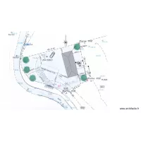 Plan de masse garage Renaud 