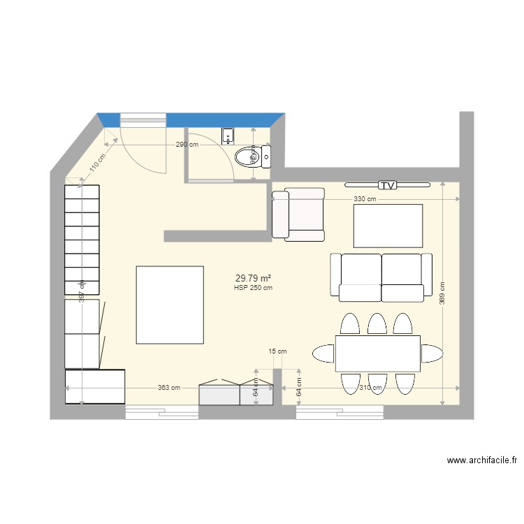 MAISON . Plan de 0 pièce et 0 m2