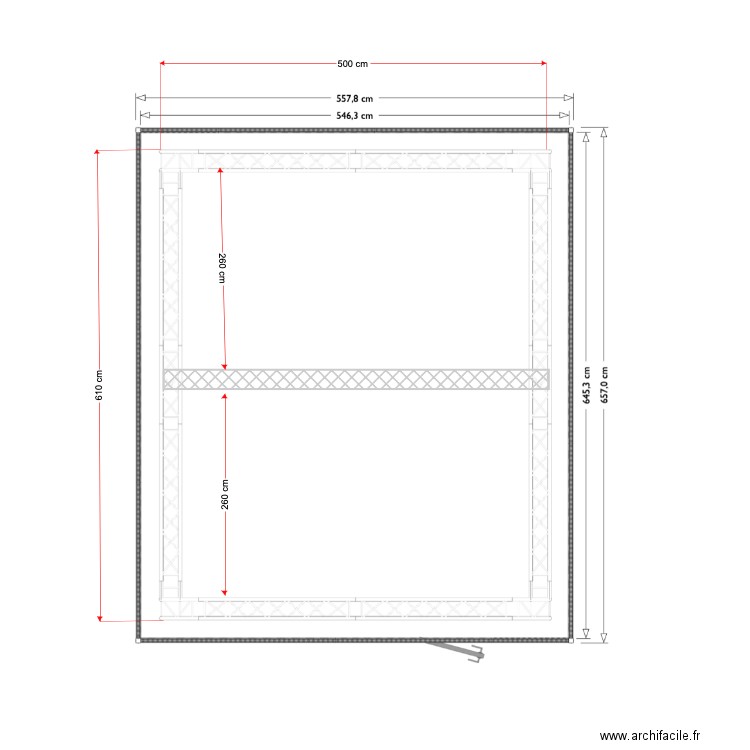 truss gesda 2022. Plan de 0 pièce et 0 m2