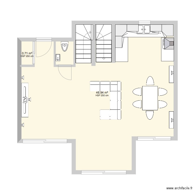 SALON. Plan de 0 pièce et 0 m2