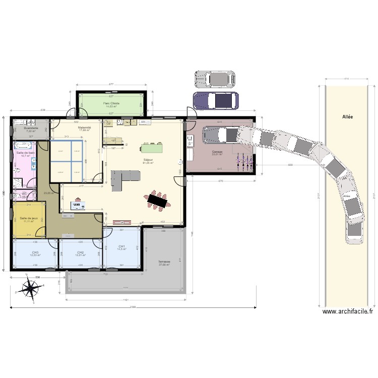 maison 4. Plan de 0 pièce et 0 m2