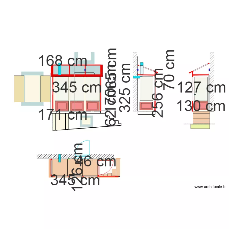 v&eacute;renda montricher  COTE. Plan de 