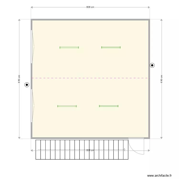 cobelba etage. Plan de 