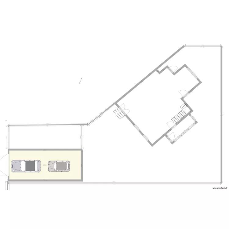 PROJET AMENAGEMENT TERRAIN 2. Plan de PROJET AMENAGEMENT TERRAIN 2. Plan de