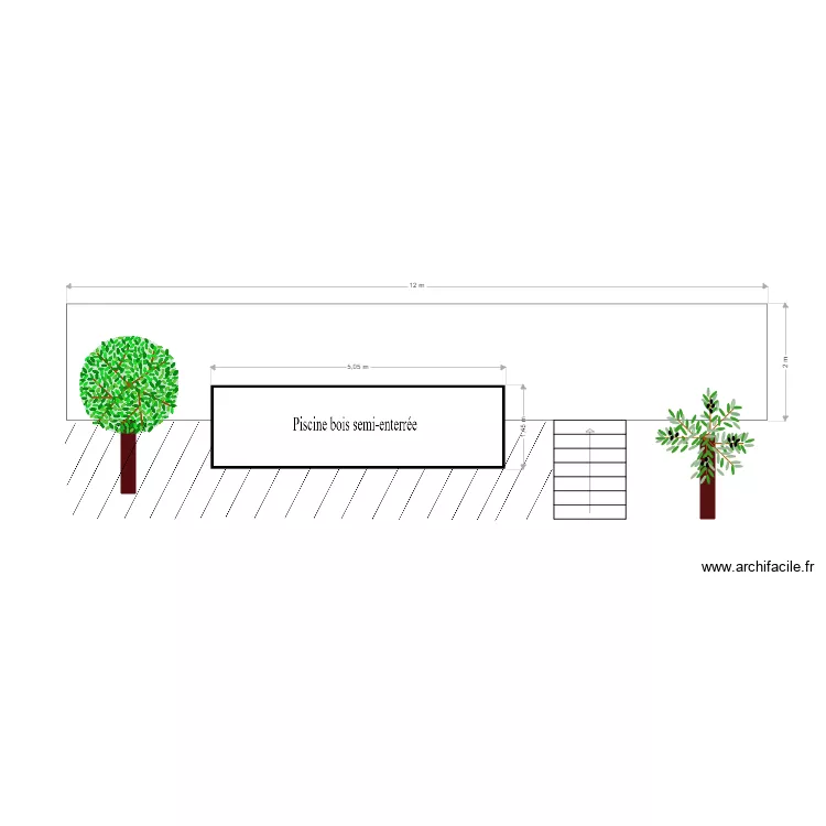 DP3 Plan en coupe . Plan de 
