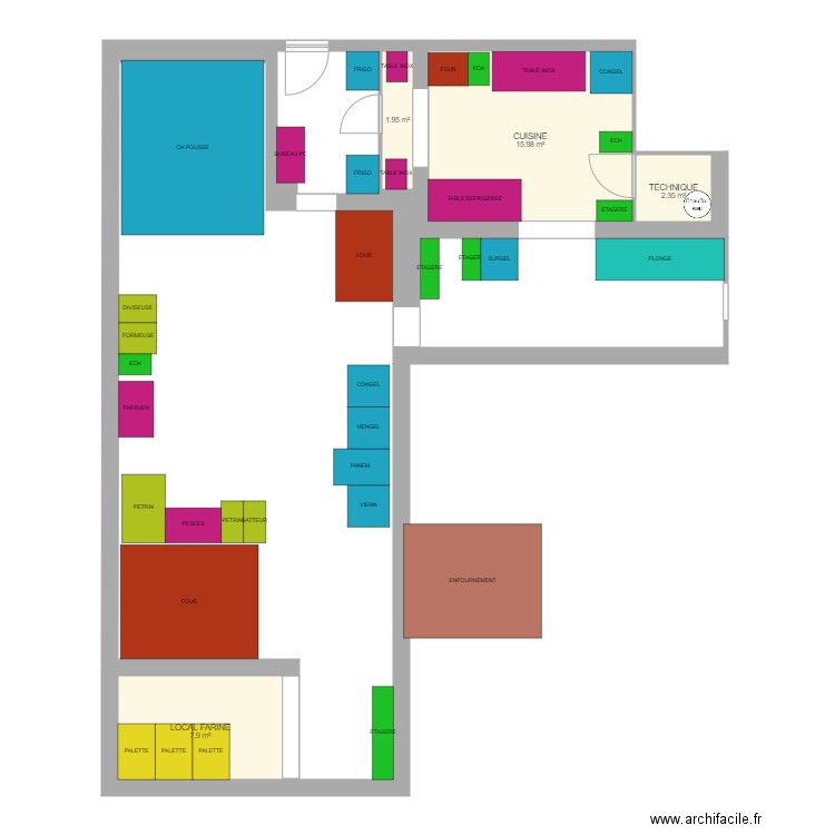 FOURNIL BELZ V2. Plan de 0 pièce et 0 m2