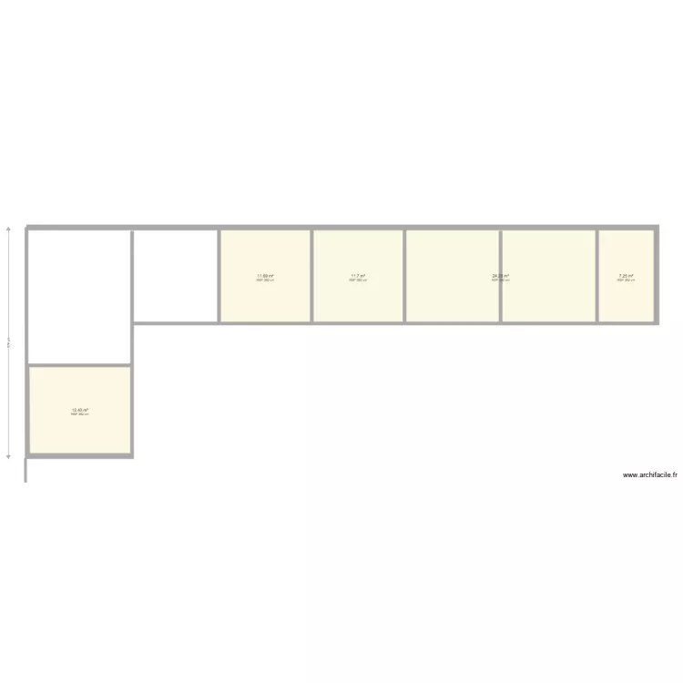 Ecurie aout 2018. Plan de 