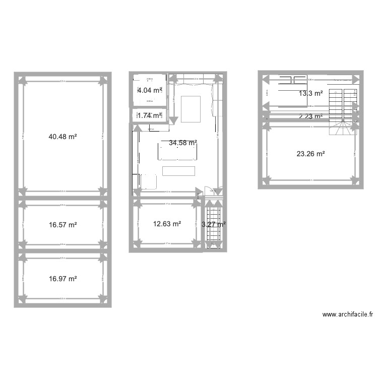 PLAN NU PROMENADE DU GRAND LARGE . Plan de 0 pièce et 0 m2