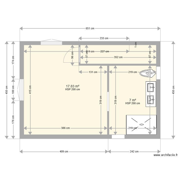 STUDIOZAC. Plan de 0 pièce et 0 m2
